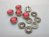 100Sets Red Five-Claw Brad Stud Button