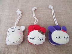 4X Cartoon Rope Drawstring Pull Clasp Key Bag Assorted 4X Cartoon Rope Drawstring Pull Clasp Key Bag Assorted