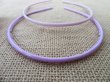 1Pack x 2Pcs Pink Purple Thin Headbands Hair Clips Craft (image for) 1Pack x 2Pcs Pink Purple Thin Headbands Hair Clips Craft