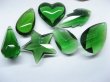(image for) 30 Assorted Green Glass Pendants pd-gd-ch8