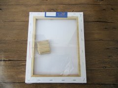(image for) 2Pcs Artist Canvas Pad for Acrylic Oil Paint 30x24x1.5cm