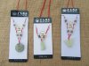 12Pcs Fashion Jade Buddha Bagua Etc Necklaces with Red String