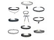 10 Style Fashion Women Choker Velvet Gothic Lace Tattoo Necklace (image for) 10 Style Fashion Women Choker Velvet Gothic Lace Tattoo Necklace