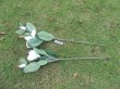 12X Artificial Fake Flowers Leaf Magnolia Floral Home Bouquet De (image for) 12X Artificial Fake Flowers Leaf Magnolia Floral Home Bouquet De