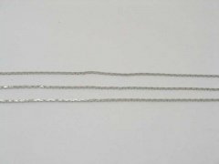 100 Meters Nickel Jewelry Square Snake Bulk Chains