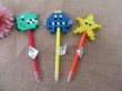 (image for) 12Pcs Funny Robot Design Ballpoint Pen Black Ink Ball Pen