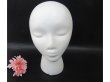 (image for) 1Pc New White Female Foam Mannequin Head 29cm High