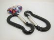 50 Black Aluminum Flat Carabiner Key Rings/Keychains (image for) 50 Black Aluminum Flat Carabiner Key Rings/Keychains
