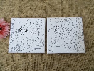 5Pcs Colour In Canvas Artist Painting Colouring Drawing Set 15x1