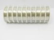 (image for) 10 Rolls X 6Meters Copper Line Tiger Tail Wire 0.6mm Silvery