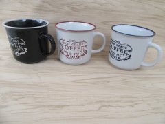 (image for) 22Pcs HQ Ceramic Coffee Milk Cup Tea Mug 350ML Mixed