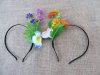 12Pcs Headband Hair Band Head Hoop with Flower Assorted