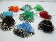 (image for) 1000Pcs Mobile Phone Tags Straps W/Connector Mixed Colour