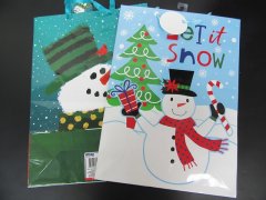 60Pcs Xmas Design Snowman ETC Shopping Bag Gift Bag Wholesale 60Pcs Xmas Design Snowman ETC Shopping Bag Gift Bag Wholesale