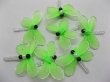 100 Green Fairy Dragonfly Jewellery Charms 4cm Pendants (image for) 100 Green Fairy Dragonfly Jewellery Charms 4cm Pendants