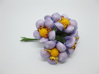 12BundleX6Pcs Craft Wedding Decor Plum Flower - Light Purple (image for) 12BundleX6Pcs Craft Wedding Decor Plum Flower - Light Purple