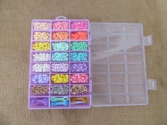 1Set Beading Set Beads for Necklace Earring Bracelet Jewellery M
