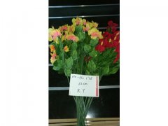 5Pcs Red Yellow Flower 62cm Long we-flo178 5Pcs Red Yellow Flower 62cm Long we-flo178