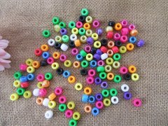 (image for) 450g (Approx 1600Pcs) Plastic Pony Beads Loose Beads Jewellery