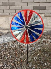 (image for) 6Pcs Pinwheel Windmills Wind Spinner Great Toy Garden Yard Decor