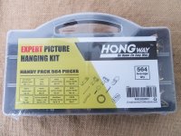 1Set Expert Picture Hanging Kit Handy Pack 564Pcs