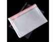 (image for) 1000 Clear Self Adhesive Seal Plastic Bag 16x14cm