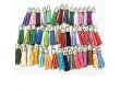 (image for) 100Pcs Tassel Pendants Charms for Crafts Jewelry Making Mixed