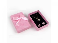 12Pcs Necklace Earring Gift Box Case w/Bowknot Mixed Color 12Pcs Necklace Earring Gift Box Case w/Bowknot Mixed Color