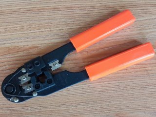 (image for) 1x Network Cable Crimper Tool for RJ45/8P8C Modular Plug Lan