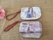 10Pcs Handy Coin Bag Pouch with Zipper Wrist Strap Assorted (image for) 10Pcs Handy Coin Bag Pouch with Zipper Wrist Strap Assorted