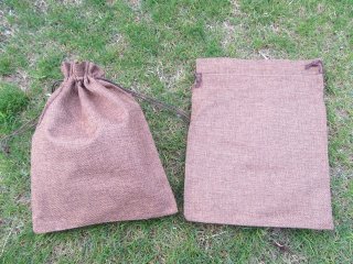 20Pcs Hemp Drawstring Jewelry Gift Pouches 29x23cm (image for) 20Pcs Hemp Drawstring Jewelry Gift Pouches 29x23cm