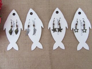 12Pairs Antique Metal Drop Jewelry Earring Assorted Retail Packa