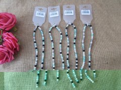 (image for) 10Strands x 72Pcs Round Glass Beads for Jewelry Making 6mm Mixed