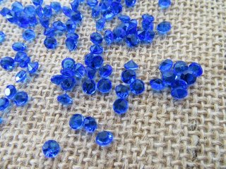(image for) 4Pkts x 850Pcs Blue Confetti Table Scatter Wedding Favor 4mm