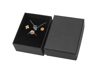 12 Black Kraft Ring Necklace Earring Jewelry Boxes Gift Box 7x9x3.5cm (image for) 12 Black Kraft Ring Necklace Earring Jewelry Boxes Gift Box 7x9x3.5cm
