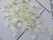 500Pcs Ivory 10mm Semi Simulated Pearl Bead Flatback