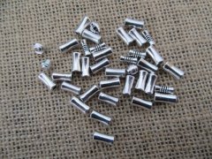 (image for) 200Pcs Metal Tube Spacer Beads Jewellery Finding Assorted