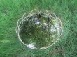 1Pc Vintage Brass Look Mirrored Tray Decorative Tray
