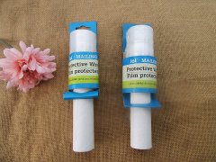 2Roll Protective Wrap Roll with Handle Clear Cling Plastic Wrap