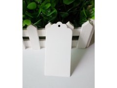 (image for) 200 White Blank Price Tag Label Wedding Bomboniere Favour