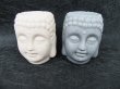 (image for) 24X Buddha Head Statues Candle Cup Oil Incense Burner