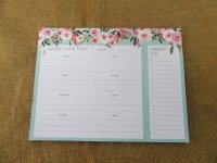 1Pc Mangetic Meal Planner Pad Weekly & Daily Meal Plan
