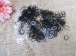1Pack x 500Pc Elastic Rubber Hair Ties - 2 Colors (image for) 1Pack x 500Pc Elastic Rubber Hair Ties - 2 Colors