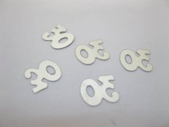 6000Pcs Age "30" Party Table Decoration Confetti Silver 6000Pcs Age "30" Party Table Decoration Confetti Silver
