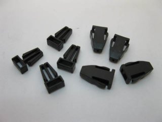200Sets Black Mobile Phone Release Buckles