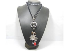 (image for) 6Pcs Fashion Charms Drop Necklace Assorted