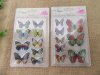 12Packs x 9Pcs 3D Butterfly Stickers Paster For Kid's Craft