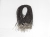 100 Coffee Waxen Strings With Connector For Necklace 100 Coffee Waxen Strings With Connector For Necklace