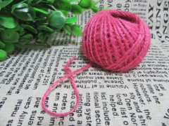 5X 150M Burlap Rope Hemp Cord Thread Jute String Roll DIY Pink 5X 150M Burlap Rope Hemp Cord Thread Jute String Roll DIY Pink