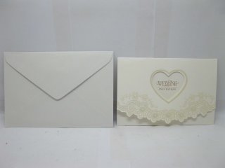 10Pcs New Wedding Invitation Flower Edge